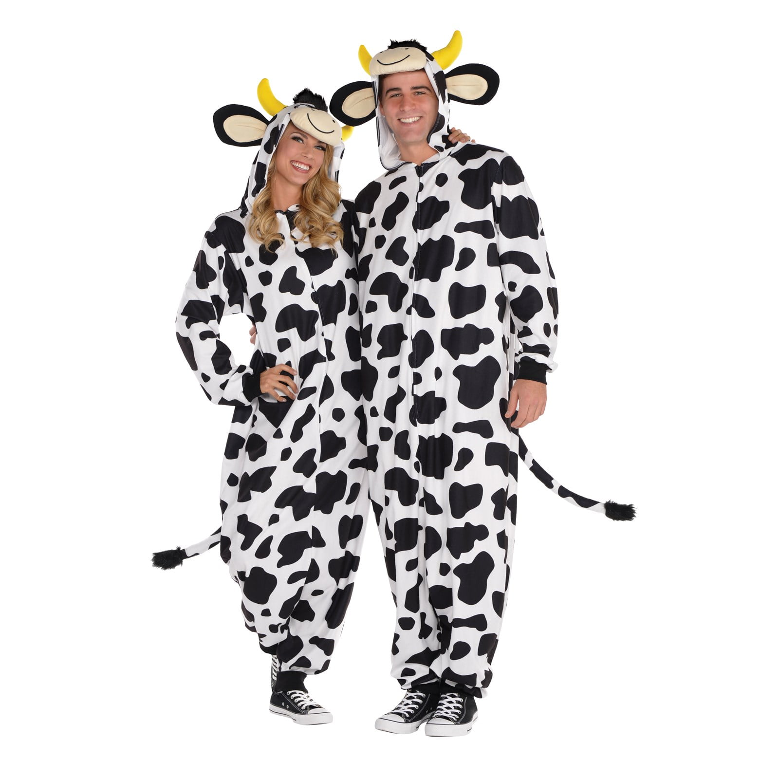 Adult Cow Onesie Costume - Walmart.com